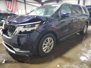 2023 Kia Carnival LX with VIN KNDNB4H37P6193583, listed as a Copart auction lot 51177845 with 23,171 mi miles and Salvage Title. Bid and sale history available at carsss.com. Image 1.