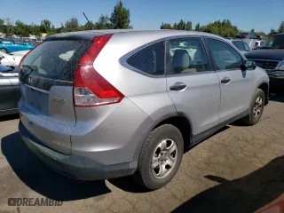 2013 Honda CR-V LX with VIN 2HKRM4H32DH627809, listed as a Copart auction lot 64252044 with 191,278 mi miles and Salvage Title. Bid and sale history available at carsss.com. Image 3.