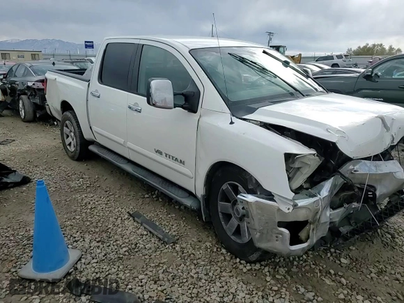 2005 Nissan Titan SE with VIN 1N6AA07B65N566549, listed as a Copart auction lot 80915034 with 268,827 mi miles and Salvage Title. Bid and sale history available at carsss.com. Image 10.