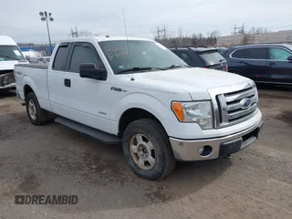 2011 Ford F-150 XL with VIN 1FTFX1ET8BKE12737, listed as a IAAI auction lot 41639536 with 133,005 mi miles. Bid and sale history available at carsss.com. Image 1.
