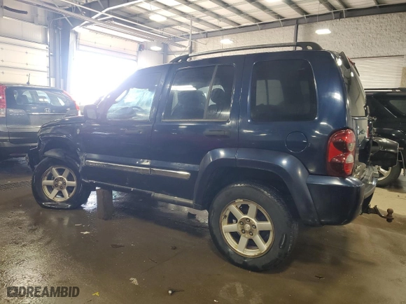 2007 Jeep Liberty Limited with VIN 1J4GL58K27W526334, listed as a Copart auction lot 45506385 with 200,376 mi miles and Salvage Title. Bid and sale history available at carsss.com. Image 2.