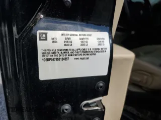 2005 Cadillac CTS with VIN 1G6DP567850124557, listed as a Copart auction lot 76398794 with 112,785 mi miles and Salvage Title. Bid and sale history available at carsss.com. Image 12.