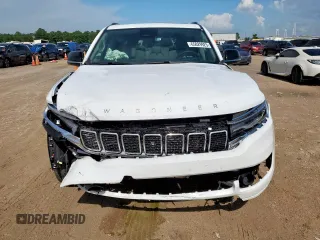 2024 Jeep Wagoneer Series II with VIN 1C4SJSBP8RS141198, listed as a Copart auction lot 65029925 with 318 mi miles and Salvage title. Bid and sale history available at DreamBid. Image 5.