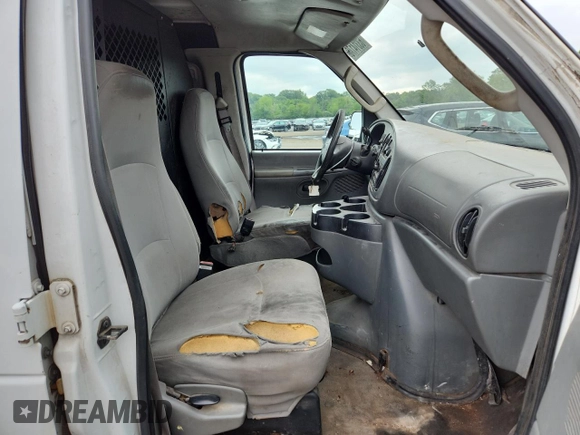 2006 Ford Econoline Cargo with VIN 1FTNE24L16HA86954, listed as a Copart auction lot 63314175 with 207,701 mi miles and Salvage title. Bid and sale history available at DreamBid. Image 10.