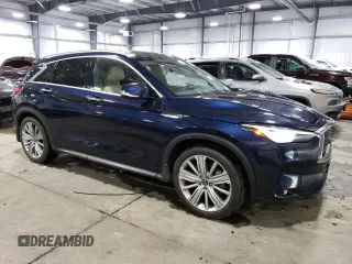 2021 Infiniti QX50 SENSORY with VIN 3PCAJ5CB4MF100086, listed as a Copart auction lot 37110813 with 11,250 mi miles. Bid and sale history available at carsss.com. Image 4.