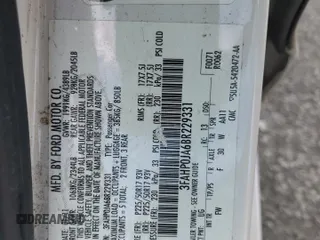 2011 Ford Fusion SEL with VIN 3FAHP0JA6BR229331, listed as a Copart auction lot 46366005 with 128,052 mi miles and Salvage Title. Bid and sale history available at carsss.com. Image 12.