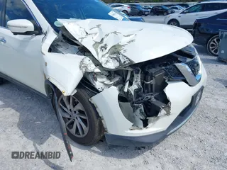 2015 Nissan Rogue SL with VIN 5N1AT2MV8FC820472, listed as a IAAI auction lot 41880134 with 191,035 mi miles. Bid and sale history available at carsss.com. Image 6.