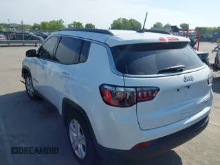 2022 Jeep Compass Latitude with VIN 3C4NJCBB1NT137963, listed as a IAAI auction lot 42027669 with 46,324 mi miles and . Bid and sale history available at DreamBid. Image 3.