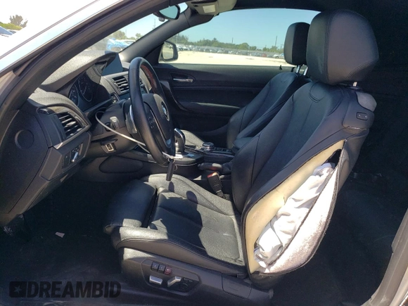 2016 BMW 2 Series 228i xDrive with VIN WBA1L9C59GV325604, listed as a Copart auction lot 49372204 with 44,762 mi miles. Bid and sale history available at carsss.com. Image 7.