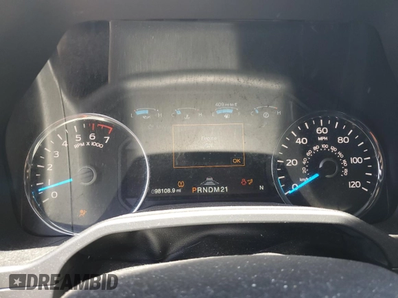 2015 Ford F-150 XL with VIN 1FTEW1CG2FFA50083, listed as a Copart auction lot 64018233 with 98,108 mi miles and Salvage Title. Bid and sale history available at carsss.com. Image 9.