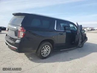 2022 Chevrolet Suburban LT with VIN 1GNSKCKD8NR242551, listed as a Copart auction lot 45943075 with 0 mi miles and Salvage Title. Bid and sale history available at carsss.com. Image 3.