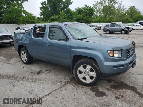 2008 Honda Ridgeline RTL with VIN 2HJYK16588H536980, listed as a Copart auction lot 58858975 with 223,614 mi miles and Salvage title. Bid and sale history available at DreamBid. Image 4.