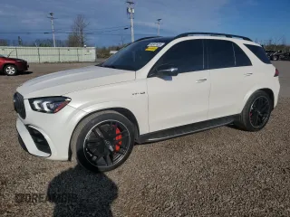 2021 Mercedes-Benz GLE 63 S AMG with VIN 4JGFB8KB8MA272020, listed as a Copart auction lot 55387425 with 31,963 mi miles and Salvage title. Bid and sale history available at DreamBid. Image 1.