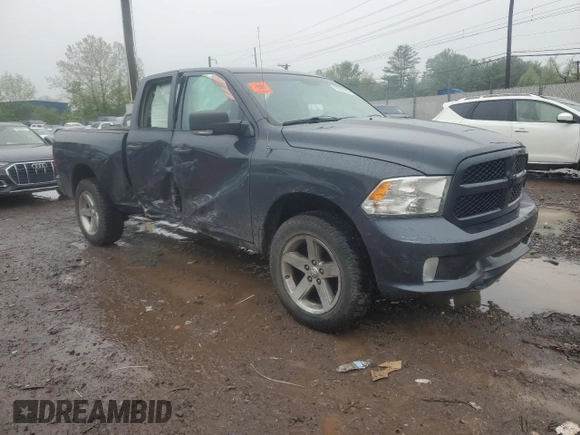2013 Ram 1500 Express с VIN 1C6RR7FT4DS646666, выставлен на аукционе Copart как лот 55781365 с пробегом 155 230 миль миль и Списание • Salvage title. История ставок и продаж доступна на DreamBid. Изображение 4.
