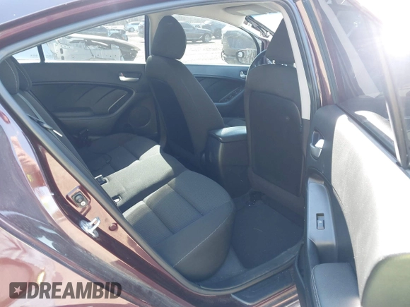 2017 Kia Forte LX with VIN 3KPFK4A75HE148512, listed as a IAAI auction lot 41869999 with 108,956 mi miles. Bid and sale history available at carsss.com. Image 8.