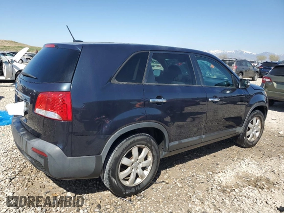 2012 Kia Sorento LX with VIN 5XYKT3A14CG301846, listed as a Copart auction lot 52979445 with 190,506 mi miles and Salvage Title. Bid and sale history available at carsss.com. Image 3.