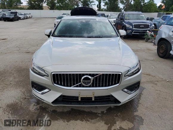 2019 Volvo S60 Inscription with VIN 7JRA22TL6KG009359, listed as a Copart auction lot 59859374 with 25,367 mi miles and Salvage Title. Bid and sale history available at carsss.com. Image 5.