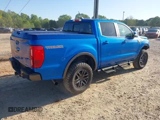 2021 Ford Ranger XL with VIN 1FTER4FHXMLD87189, listed as a IAAI auction lot 42001415 with 37,958 mi miles. Bid and sale history available at carsss.com. Image 4.