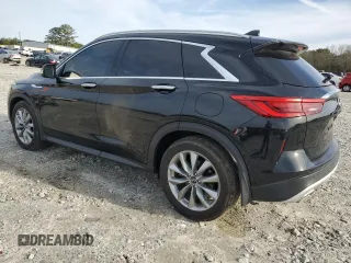 2021 Infiniti QX50 Essential z VIN 3PCAJ5CA3MF107005, wystawiony jako Copart lot #42410635 z przebiegiem 51 378 mil mil oraz Szkoda całkowita • Salvage title. Historia ofert i sprzedaży dostępna na DreamBid. Obrazek 2.