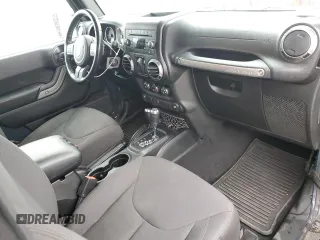 2017 Jeep Wrangler Sport with VIN 1C4AJWAGXHL602088, listed as a Copart auction lot 55243955 with 101,963 mi miles and Clean Title. Bid and sale history available at DreamBid. Image 8.
