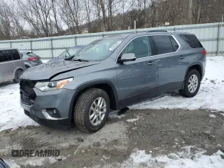 2018 Chevrolet Traverse LT Cloth with VIN 1GNERGKW1JJ162163, listed as a Copart auction lot 45451655 with 117,006 mi miles and Clean Title. Bid and sale history available at carsss.com. Image 1.
