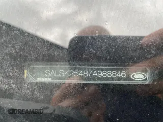 2007 Land Rover Range Rover Sport HSE z VIN SALSK25487A988846, wystawiony jako Copart lot #46979515 z przebiegiem 148 178 mil mil oraz Czysty tytuł • Clean title. Historia ofert i sprzedaży dostępna na DreamBid. Obrazek 10.