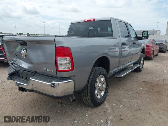 2024 Ram 2500 Big Horn with VIN 3C6UR5DJ7RG373916, listed as a IAAI auction lot 42661411 with 24,159 mi miles and . Bid and sale history available at DreamBid. Image 4.