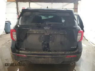 2023 Ford Explorer ST-Line with VIN 1FMSK8KH4PGA94157, listed as a Copart auction lot 48852515 with 37,842 mi miles and Salvage title. Bid and sale history available at DreamBid. Image 6.