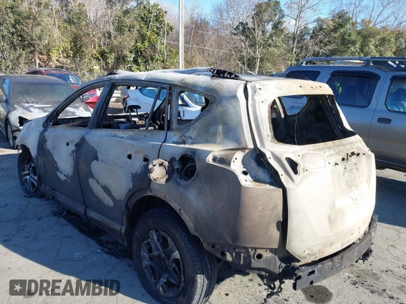 2018 Toyota RAV4 LE with VIN JTMZFREV7JJ186405, listed as a IAAI auction lot 41439445 with 1 mi miles. Bid and sale history available at carsss.com. Image 3.