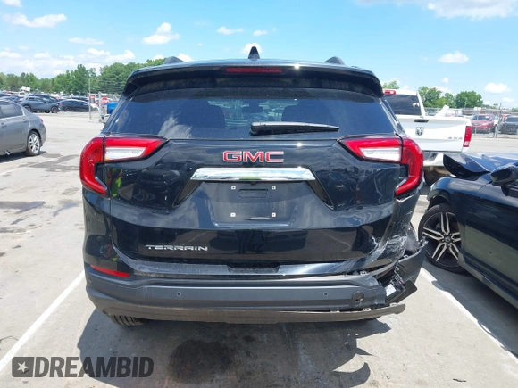 2024 GMC Terrain SLE with VIN 3GKALMEG1RL278502, listed as a IAAI auction lot 42236387 with 7,961 mi miles and . Bid and sale history available at DreamBid. Image 16.