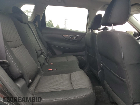 2017 Nissan Rogue SV with VIN KNMAT2MT6HP501697, listed as a Copart auction lot 63013915 with 49,510 mi miles and Salvage title. Bid and sale history available at DreamBid. Image 11.