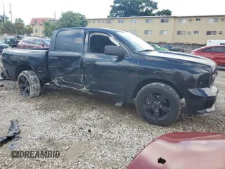 2018 Ram 1500 Express z VIN 1C6RR6KT1JS295484, wystawiony jako Copart lot #69132994 z przebiegiem 146 900 mil mil oraz Nie do naprawy • Non repairable. Historia ofert i sprzedaży dostępna na DreamBid. Obrazek 4.