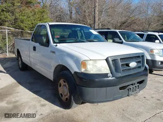 2007 Ford F-150 XL with VIN 1FTRF12W87KC81895, listed as a IAAI auction lot 41214873 with 231,058 mi miles. Bid and sale history available at carsss.com. Image 1.