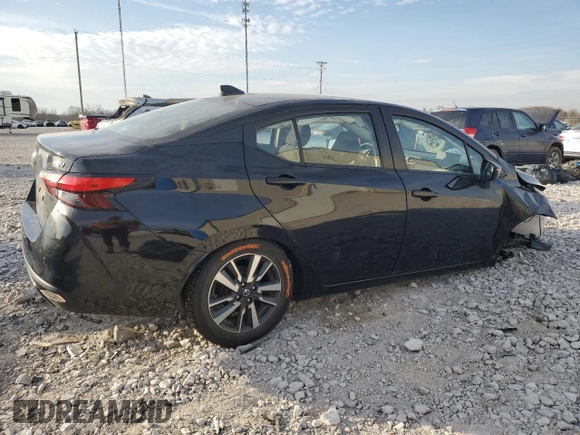 2021 Nissan Versa SV with VIN 3N1CN8EV8ML890616, listed as a Copart auction lot 47128505 with 73,006 mi miles and Salvage Title. Bid and sale history available at DreamBid. Image 3.