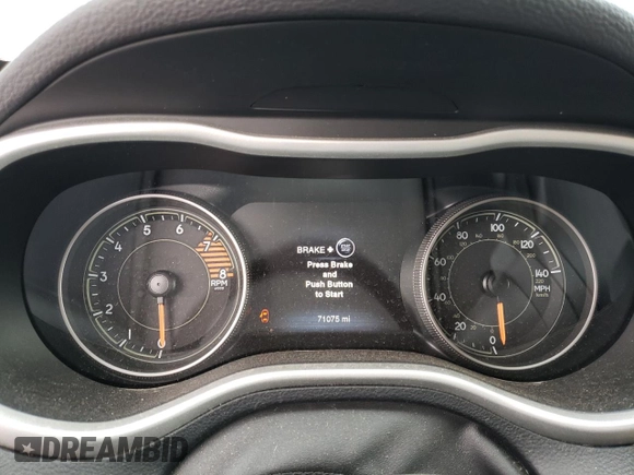 2017 Jeep Cherokee Limited with VIN 1C4PJLDS3HW573539, listed as a Copart auction lot 47948355 with 71,075 mi miles and Salvage Title. Bid and sale history available at carsss.com. Image 9.