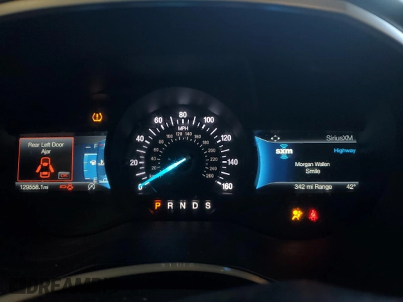 2021 Ford Edge SE with VIN 2FMPK4G96MBA23884, listed as a Copart auction lot 45997735 with 129,558 mi miles and Salvage title. Bid and sale history available at DreamBid. Image 9.