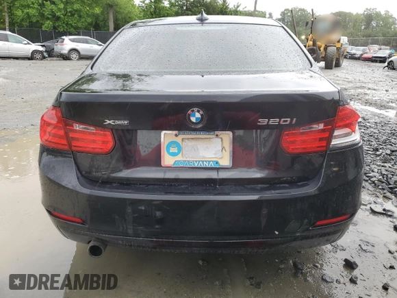 2015 BMW 3 Series 320i xDrive with VIN WBA3C3C53FK201687, listed as a Copart auction lot 57637085 with 138,014 mi miles and Clean title. Bid and sale history available at DreamBid. Image 6.