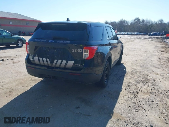 2023 Ford Police Interceptor Utility z VIN 1FM5K8AW0PNA04947, wystawiony jako IAAI lot #41942825 z przebiegiem 37 121 mil mil oraz . Historia ofert i sprzedaży dostępna na DreamBid. Obrazek 4.