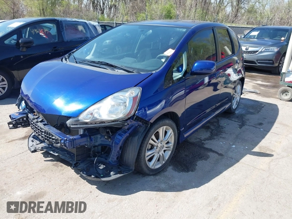 2010 Honda Fit Sport with VIN JHMGE8H4XAS018807, listed as a IAAI auction lot 41990369 with 63,151 mi miles. Bid and sale history available at carsss.com. Image 18.