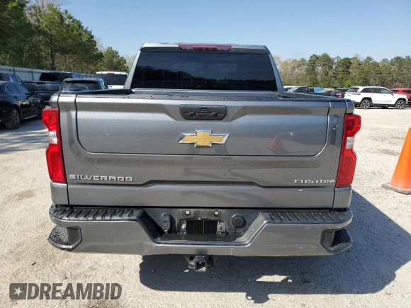 2022 Chevrolet Silverado 1500 Custom with VIN 3GCPWBEK3NG122261, listed as a Copart auction lot 49619415 with 87,940 mi miles and Clean Title. Bid and sale history available at DreamBid. Image 6.