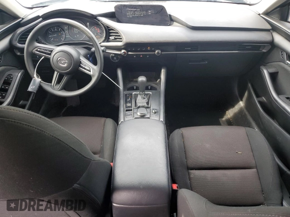 2022 Mazda 3 2.0 with VIN 3MZBPAA73NM307380, listed as a Copart auction lot 55522675 with 54,375 mi miles and Salvage title. Bid and sale history available at DreamBid. Image 8.