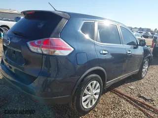 2015 Nissan Rogue S with VIN KNMAT2MT4FP513036, listed as a IAAI auction lot 41759291 with 138,293 mi miles. Bid and sale history available at carsss.com. Image 4.