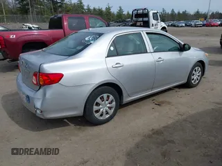 2009 Toyota Corolla with VIN 2T1BU40E99C175172, listed as a IAAI auction lot 42072575 with 176,714 mi miles. Bid and sale history available at carsss.com. Image 4.