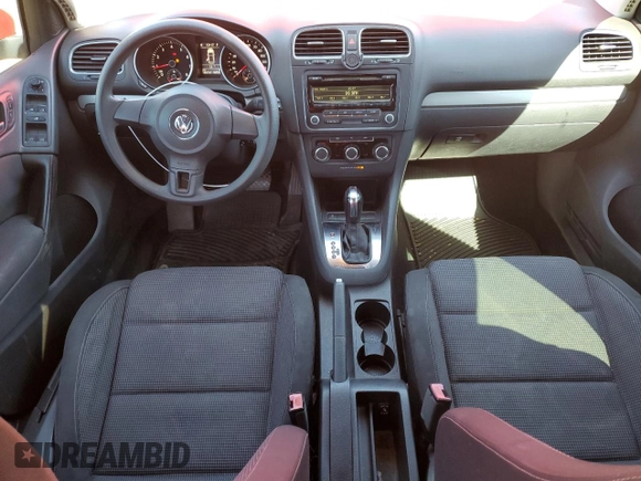 2012 Volkswagen Golf with VIN WVWDB7AJ6CW210177, listed as a Copart auction lot 45854635 with 166,161 mi miles and Salvage title. Bid and sale history available at DreamBid. Image 8.