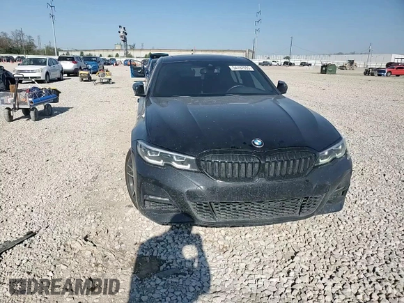 2019 BMW 3 Series 330i xDrive with VIN WBA5R7C51KAJ81891, listed as a Copart auction lot 54197695 with 70,722 mi miles and Salvage title. Bid and sale history available at DreamBid. Image 13.