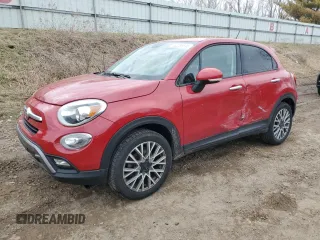 2016 FIAT 500X Trekking z VIN ZFBCFYCT0GP335243, wystawiony jako Copart lot #52289595 z przebiegiem 108 599 mil mil oraz Szkoda całkowita • Salvage title. Historia ofert i sprzedaży dostępna na DreamBid. Obrazek 1.