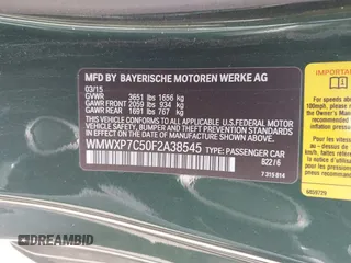 2015 MINI Hardtop S z VIN WMWXP7C50F2A38545, wystawiony jako IAAI lot #42253944 z przebiegiem 74 395 mil mil oraz . Historia ofert i sprzedaży dostępna na DreamBid. Obrazek 9.