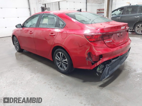 2023 Kia Forte LXS with VIN 3KPF24ADXPE612849, listed as a IAAI auction lot 41896506 with 35,423 mi miles. Bid and sale history available at carsss.com. Image 3.