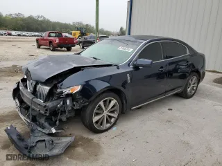 2009 Lincoln MKS with VIN 1LNHM93RX9G600949, listed as a Copart auction lot 87005264 with 0 mi miles and Salvage Title. Bid and sale history available at carsss.com. Image 1.