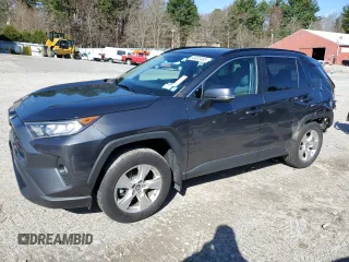 2019 Toyota RAV4 XLE with VIN 2T3P1RFV5KC047513, listed as a Copart auction lot 53023465 with 65,408 mi miles and Salvage Title. Bid and sale history available at carsss.com. Image 1.